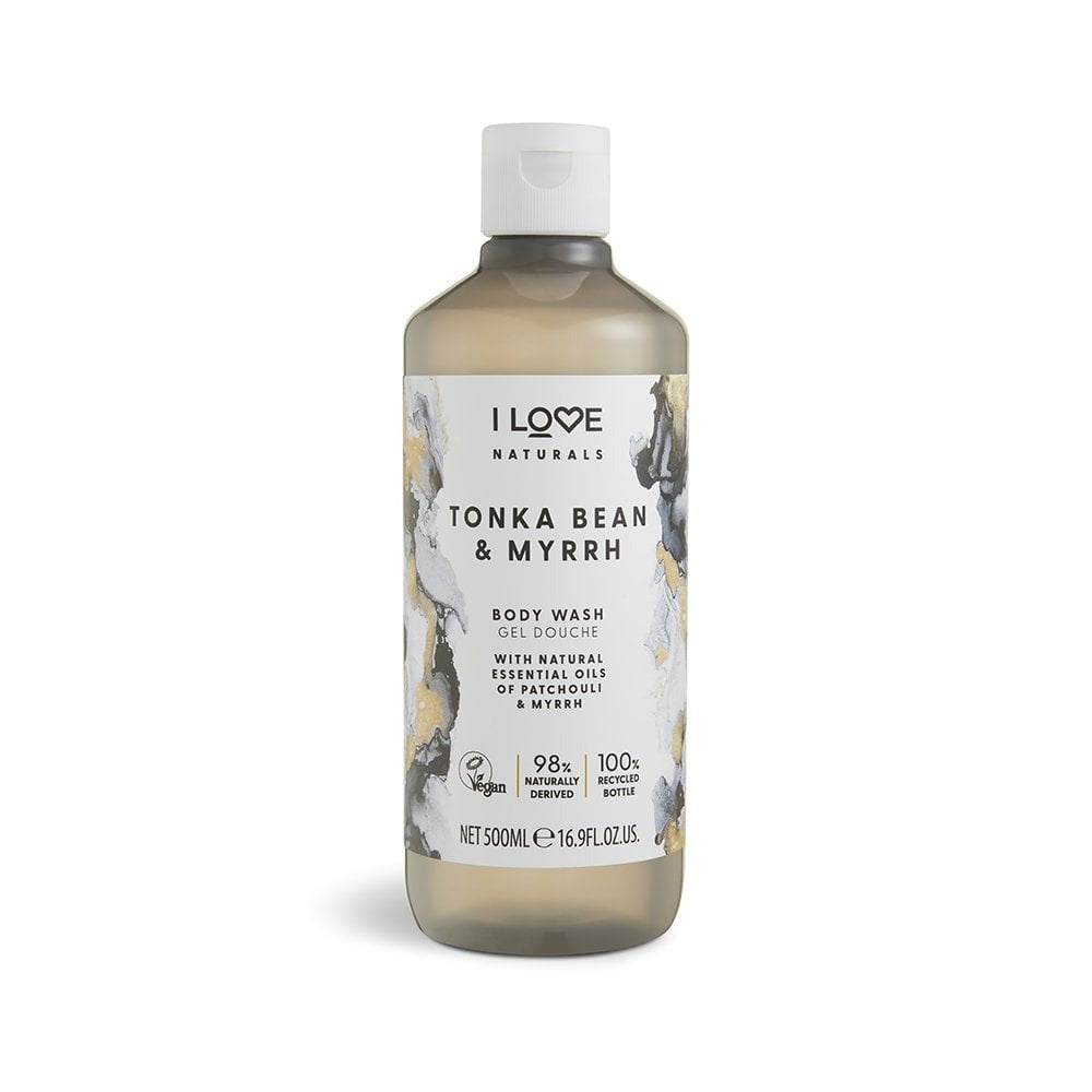 I Love Naturals Collection Tonkabønner og Myrra Fugtighedsgivende Shower Gel 500 ml