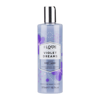 I Love, Signature Collection, Limpiador vegano, Violet Dreams, Gel de ducha, 360 ml