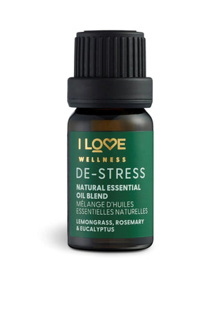 I Love Wellness De-Stress Citronella Rosemary Rucalyptus and Lavender Essential Oil 10 ml