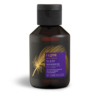 I Love Wellness Sleep Vitamin E Återfuktande-Närande Kroppsolja Lavendel 125 ml