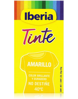 Tinte para ropa Iberia Colorfast 40 Amarillo 70 g 