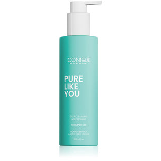 ICONIQUE Professional PURE LIKE YOU Deep Cleansing Shampoo per Oily Scalp - 250 ml