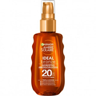 Ambre Solaire Ideal Bronze Olio Protettivo Abbronzatura Intensa Spf20 Spray 150 Ml