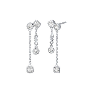 Michael Kors Orecchini Lunghi Con Zirconi MKC1813040 — Orecchini