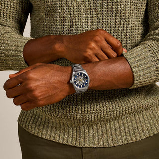 Fossil Everett Skeleton Automatic Me3220 — Orologio