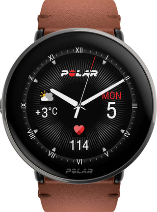 POLAR IGNITE 3 Titanium Brown M/L Set regalo + strap