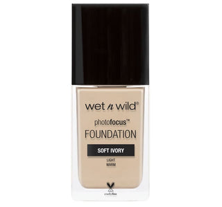 Wet n wild Fondotinta Photofocus E362C Soft Ivory Light Warm — Fondotinta