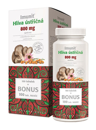 Simply You Immunities Oyster 800 Mg Of Sea Buckthorn Oil And Echinacea 100 Capsules. + 100 Capsules Free 