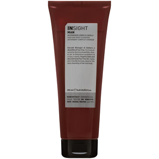Insight Uomo Detergente per Capelli e Corpo 250ml