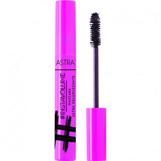 Astra Instavolume Mascara για Όγκο Βλεφαρίδων Μαύρο 