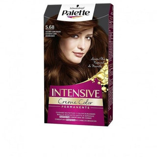 Palette Intensive Creme Color Permanente 5.68 Castano