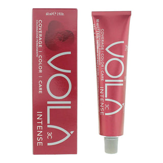 Intercosmo Voila 3C Tintura Per Capelli Intensa E Permanente, 3.00 Castano Scuro Mediterraneo, 60 ml