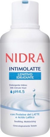 Nidra Intimolatte Lenitivo Idratante - Detergente Intimo 500 Ml