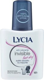 Lycia Invisible Fast Dry Deodorante Vapo 75 Ml