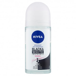 Nivea Invisible For Black & White Original - Deodorante Roll-On 50 Ml