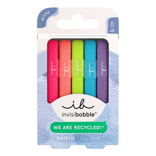Invisibobble Hair Tie Neon Glow 5 pezzi.