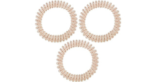 Invisibobble Gumičky do vlasů Slim Of Bronze s korálky, 3 kusy