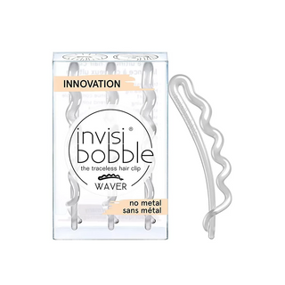 InvisiBobble, sponka do vlasů, průhledná, 3 kusy