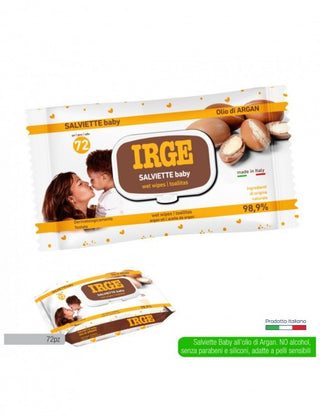 Irge Irge 摩洛哥坚果湿巾 72片装 