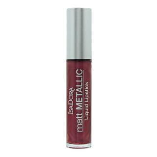 IsaDora Matt Metallic Rossetto liquido 83 Burgundy Bite 7 ml