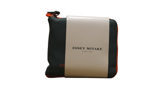 Issey Miyake Custodia in tessuto GWP con cerniera, verde scuro