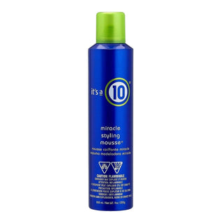 Espuma fijadora It's a 10 Miracle Hair Styling Foam para volumen, fijación media, 262 ml