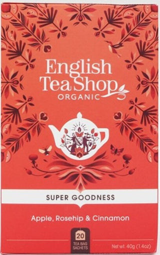 English tea shop Apple, rosehip and cinnamon BIO 20 sachets