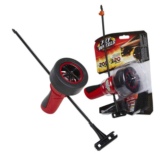 Jakks Pacific, 1 neumático + eyector Off Road Power Claw, Jakks Pacific, Volantes, rojo/negro, para niños