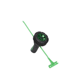 Jakks Pacific, 1 Neumático + Eyector Race Road Champs, Jakks Pacific, Volantes verdes para niños
