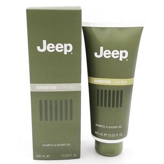 Jeep Adventure Uomo Gel Doccia e Shampoo 400 ml — Gel Doccia e Shampoo