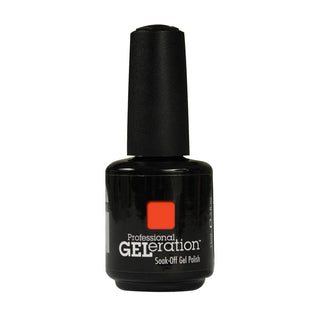 Jessica GELeration Colors Semi-Permanent Nail Polish GEL-225 Confident Coral 15 ml