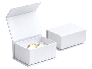 Jk box White confezione regalo per wedding rings VG-7 / AW