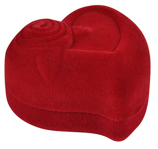 Jk Box Scatola Regalo Per Orecchini O Anello A Cuore F-79 / A7 / A7