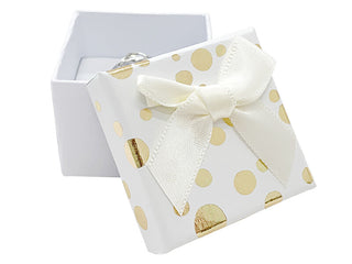 Jk Box Scatola Regalo Per Orecchini O Anello Mb-3 / A20