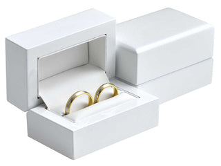Jk Box Scatola Di Legno Bianca Per Fedi Nuziali Dd-3/A1