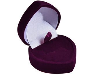 Jk box Purple gift box for Orecchini or Anello Heart F-75/A10