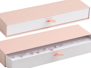 Jk Box Caja de regalo rosa empolvado para pulsera De-9 / A5 / A1 