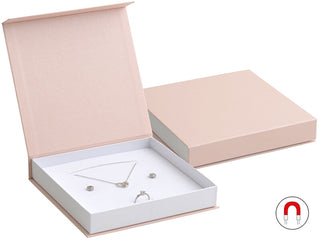Jk Box Coffret cadeau rose poudré pour set de bijoux Vg-10 / A5 / A1 