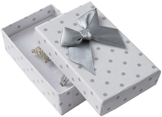 Jk box Polka dot box per jewelry set KK-6 / A1
