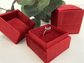 Jk Box Scatola Regalo In Velluto Con Anello Ca-2/A7