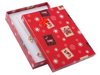 Jk Box Scatola Regalo Di Carta Natalizia Xk-10 / A7