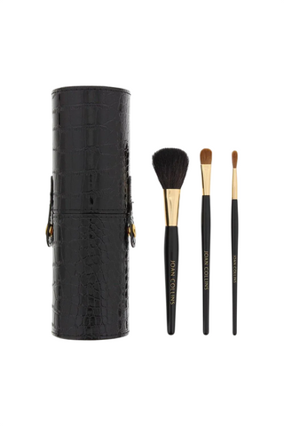 Joan Collins Good To Go Brush Caddy, Pennello, Pennello per fard, 3 pz