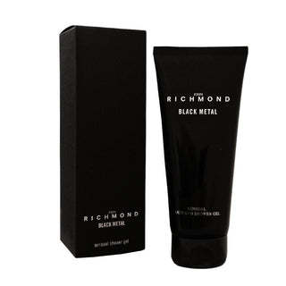 John Richmond Gel de ducha limpiador natural Black Metal 200 ml
