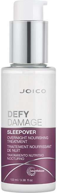 Joico Trattamento Nutriente Per Capelli Notturno Defy Damage Sleepover (Trattamento Nutriente Notturno) 100 Ml