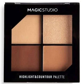 Magic Studio Powerful Cosmetics Highlight y Countour Palette 2,8g