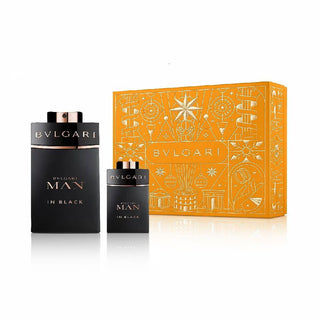 Juice Fragrance Xmas 2024 Set Bvlgari: Man In Black, Eau De Parfum, Per Uomo, 100 ml + Man In Black, Eau De Parfum, Per Uomo, 15 ml *Miniatura