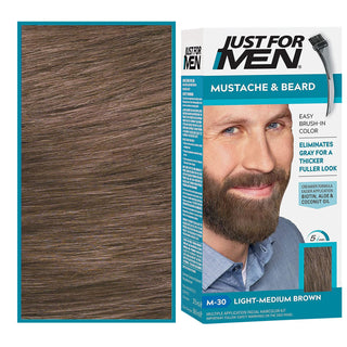 Just For Men Tinte semipermanente en gel de color para hombres, 28 g, M10