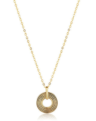 Jvd Collana Da Donna Placcata Oro Svln0570Xk5Go45