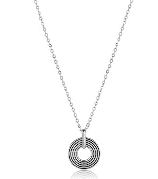 Jvd Collar de plata para mujer Svln0570Xk50045 