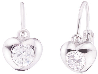 Jvd Orecchini In Argento Per Bambini A Forma Di Cuore Svle0226Xd5Bi00